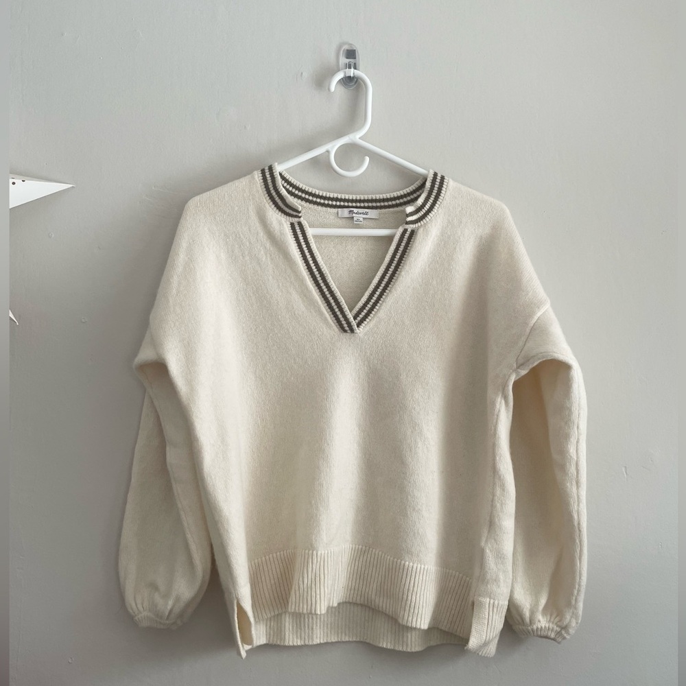 Madewell Cream Sweater - XS